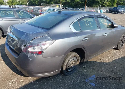 2014 Nissan Maxima 3.5 Sv из США, поврежденный, VIN 1N4AA5AP1EC496643